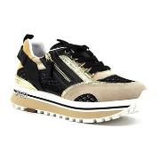 Chaussures Liu Jo Maxi Wonder 72 Sneaker Donna Black Savana BA4057TX25...