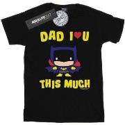 T-shirt enfant Dc Comics Batman Dad I Love You This Much