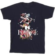 T-shirt enfant Dc Comics Harley Quinn Forces Of Nature