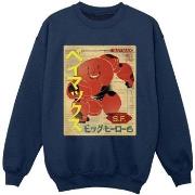 Sweat-shirt enfant Disney Big Hero 6 Baymax Baymax Newspaper