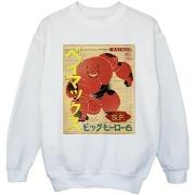 Sweat-shirt enfant Disney Big Hero 6 Baymax Baymax Newspaper