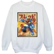 Sweat-shirt enfant Disney Big Hero 6 Baymax Fred Newspaper