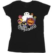 T-shirt Disney Big Hero 6 Baymax Group Manga