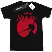 T-shirt enfant Disney Mulan Dragon Silhouette