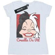 T-shirt Disney Cruella De Vil Cropped Head