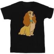 T-shirt enfant Disney Lady And The Tramp Lady Spaghetti Heart