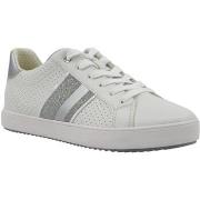 Chaussures Geox Blomiee Sneaker Donna White Silver D366HF054AJC0007