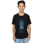 T-shirt enfant Fantastic Beasts The Crimes Of Grindelwald Skull Smoke