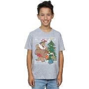 T-shirt enfant The Flintstones Christmas Fair Isle