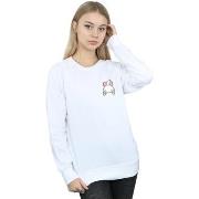 Sweat-shirt Disney Aristocats Marie Backside Breast Print