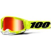 Accessoire sport 100 % Feminin 100% Masque Racecraft 2 - Yellow Mirror