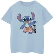 T-shirt enfant Disney Lilo Stitch Bermuda Shorts