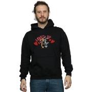 Sweat-shirt Dessins Animés Bugs Bunny And Lola Valentine's Day Loved U...