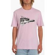 T-shirt Volcom Camiseta Darn Paradise Pink