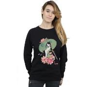 Sweat-shirt Disney Mulan Magnolia Collage