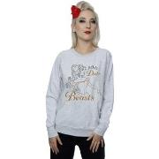 Sweat-shirt Disney Belle I Only Date Beasts