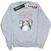 Sweat-shirt Disney The Last Jedi Porgs