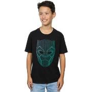 T-shirt enfant Marvel Black Panther Tribal Mask