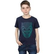 T-shirt enfant Marvel Black Panther Tribal Mask