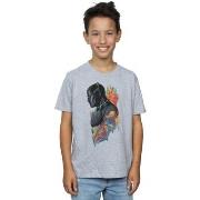 T-shirt enfant Marvel Black Panther Profile