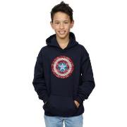 Sweat-shirt enfant Marvel Captain America Pixelated Shield