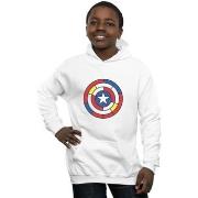 Sweat-shirt enfant Marvel Captain America Stained Glass Shield