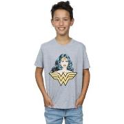 T-shirt enfant Dc Comics Wonder Woman Gaze