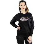 Sweat-shirt Disney The Last Jedi Spray Logo