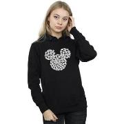 Sweat-shirt Disney Mickey Mouse Head Of Hands