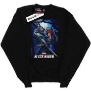 Sweat-shirt Marvel Black Widow Movie Bridge Battle