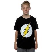 T-shirt enfant Dc Comics Flash Distressed Logo