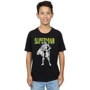 T-shirt enfant Dc Comics Superman Mono Action Pose
