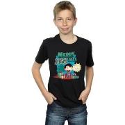 T-shirt enfant Dc Comics Super Friends Merry X-RayMas