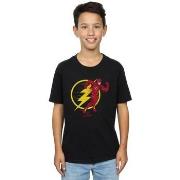 T-shirt enfant Dc Comics The Flash Running Emblem