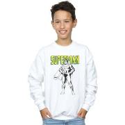 Sweat-shirt enfant Dc Comics Superman Mono Action Pose