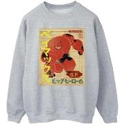 Sweat-shirt Disney Big Hero 6 Baymax Baymax Newspaper