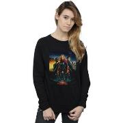 Sweat-shirt Marvel Captain Movie Starforce Poster