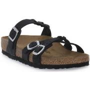 Mules Birkenstock FRANCA BRAIDED BALCK OILED CAL S