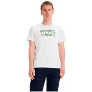 T-shirt Levis TEE-SHIRT GRAPHIC CREWNECK - WATERCOLOR BW FILL WHITE - ...