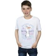 T-shirt enfant Disney Frozen 2 Olaf Snowflakes And Smiles