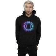 Sweat-shirt Marvel Black Widow Neon Logo