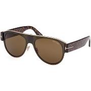 Lunettes de soleil Tom Ford FT1074 LYLE-02 Lunettes de soleil, Maron/M...