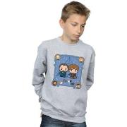 Sweat-shirt enfant Fantastic Beasts Chibi Newt And Dumbledore