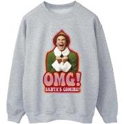 Sweat-shirt Elf Santa's Coming