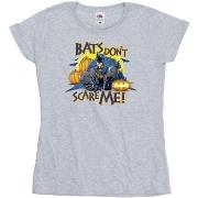 T-shirt Dc Comics Bats Don't Scare Me