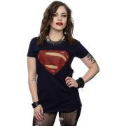 T-shirt Dc Comics Superman Man Of Steel Logo