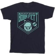 T-shirt enfant Disney The Book Of Boba Fett Galactic Helm Chest