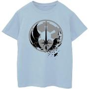 T-shirt enfant Disney Obi-Wan Kenobi Fractured Logos