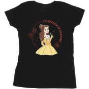 T-shirt Disney Beauty And The Beast I'd Rather Be Reading