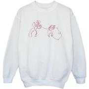 Sweat-shirt enfant Disney Lady And The Tramp Spaghetti Outline